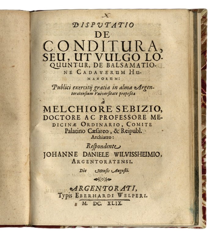 Dissertatio peri theiou de Divino, quod Hippocrates in Morbis considerandum … | Immagine Gallery 1
