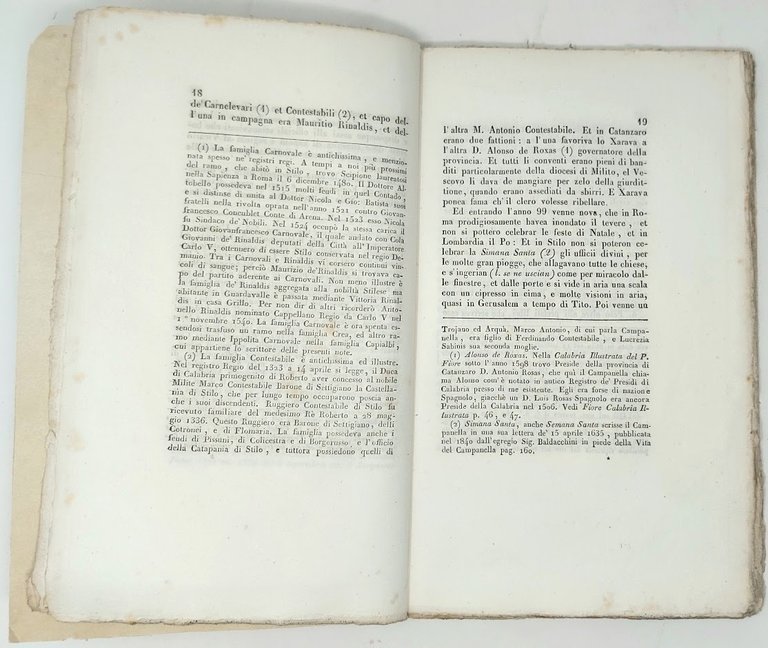 Documenti inediti circa la voluta ribellione di F. Tommaso Campanella. …