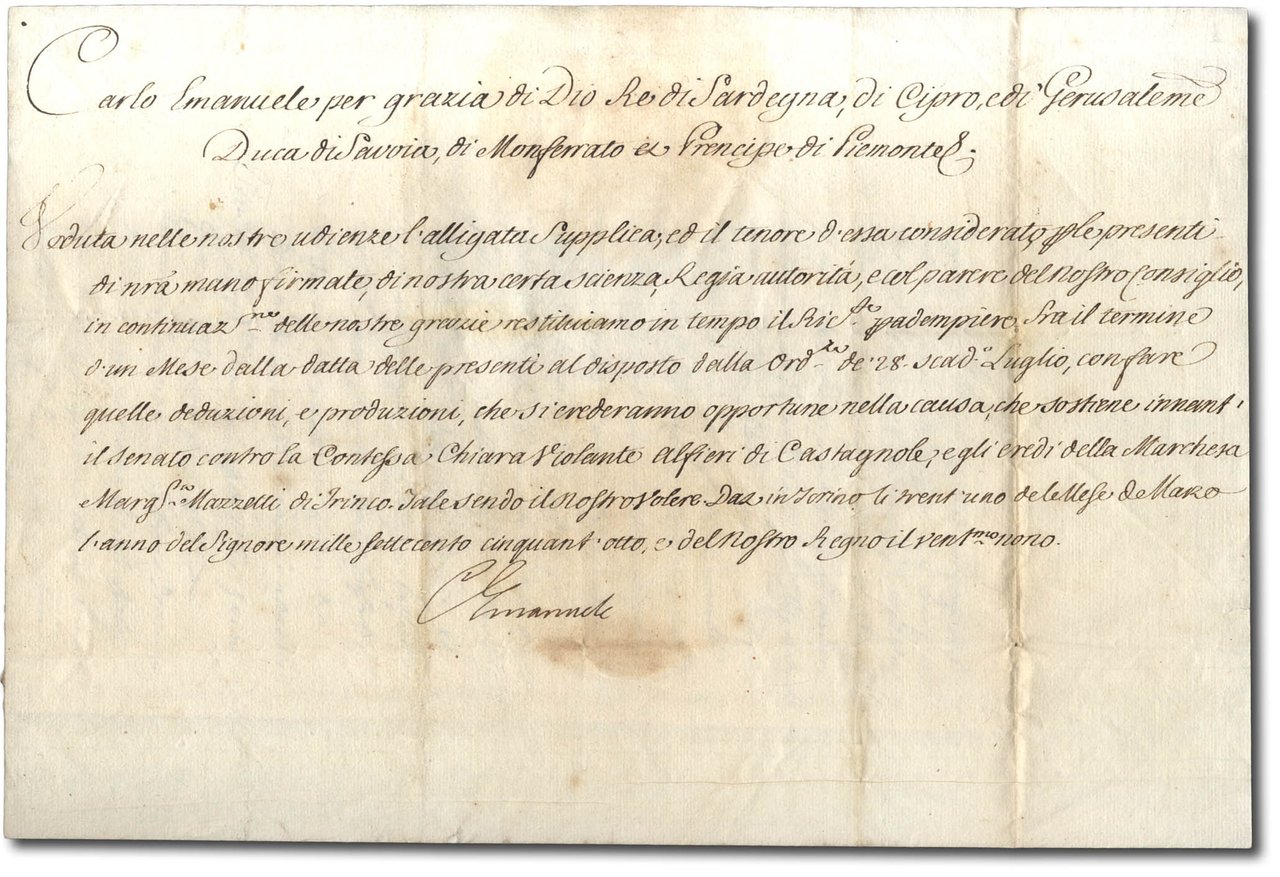 Documento con firma autografa.