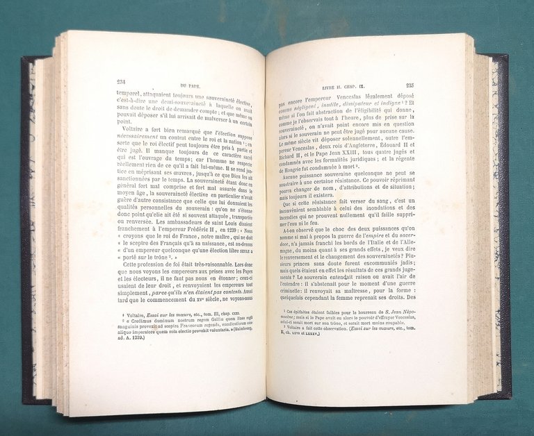 Du pape. Nouvelle édition précédée d'un essai sur la definition …