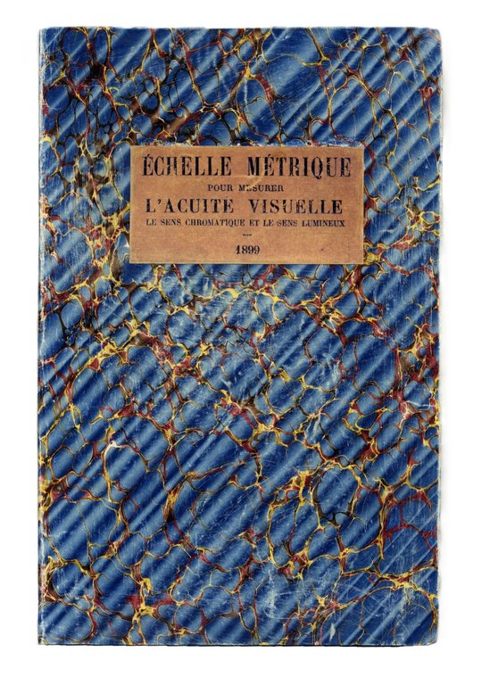 Echelle m&amp;eacute;trique pour mesurer l'acuit&amp;eacute; visuelle, les sens chromatique et … | Immagine Gallery 2