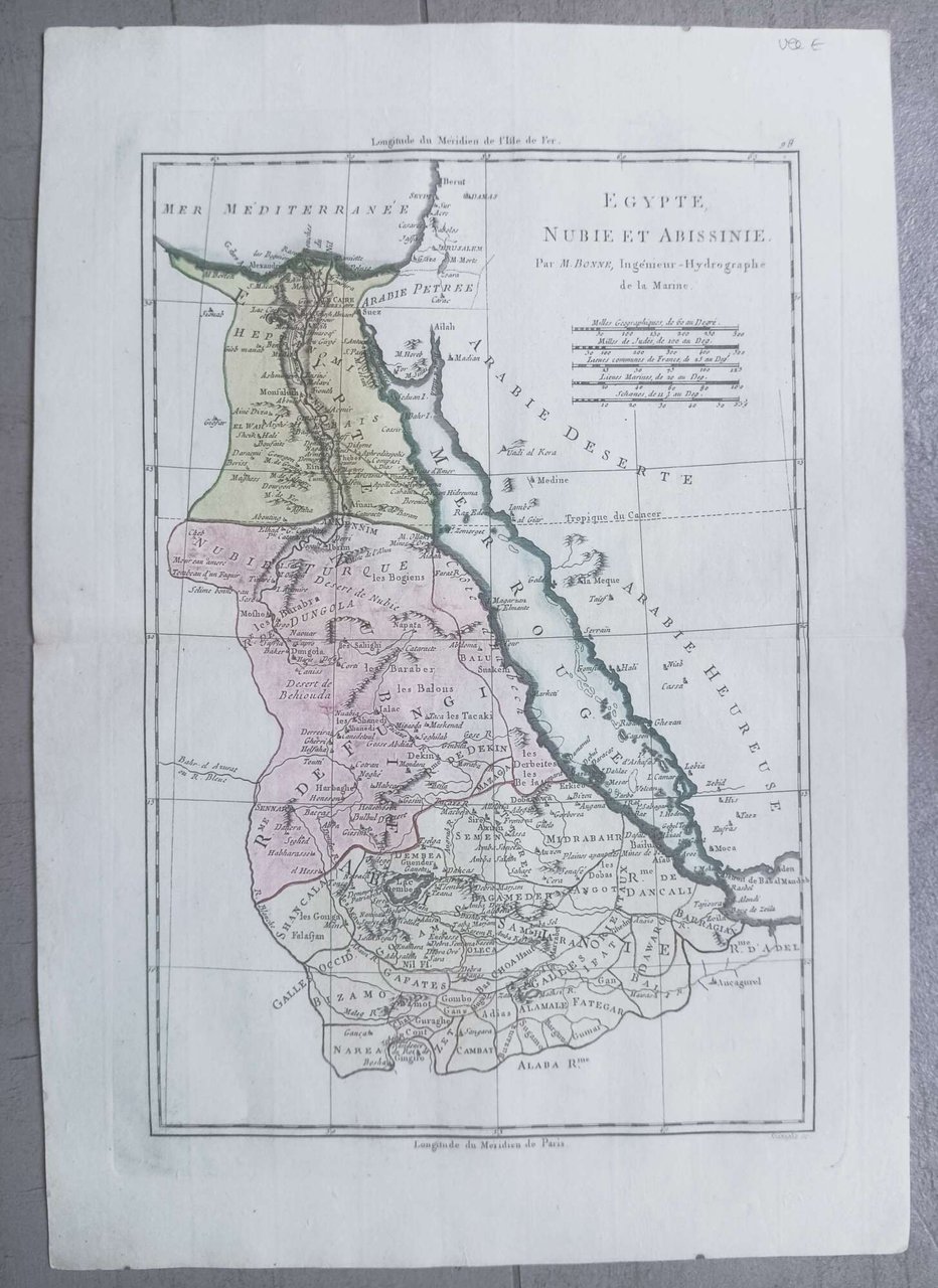 Egypte, Nubie et Abissinie