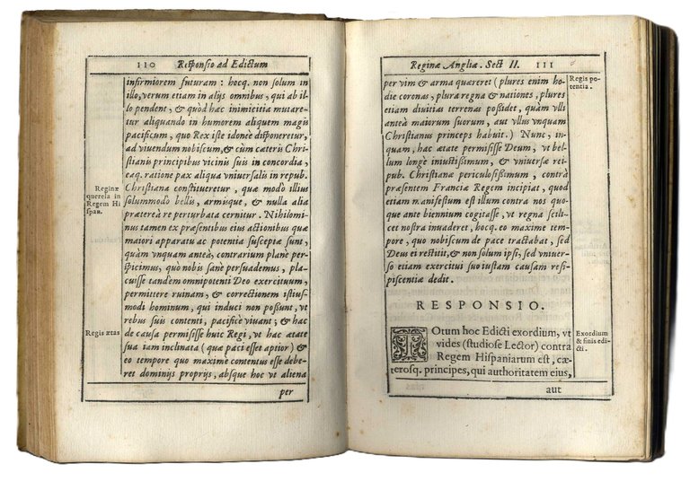 Elizabethae Angliae Reginae haeresim Calvinianam propugnantis saevissimum in catholicos sui …