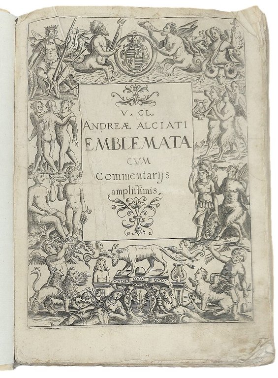 Emblemata. Cum commentariis Claudii Minois...et notis Laur. Pignorii patavini.