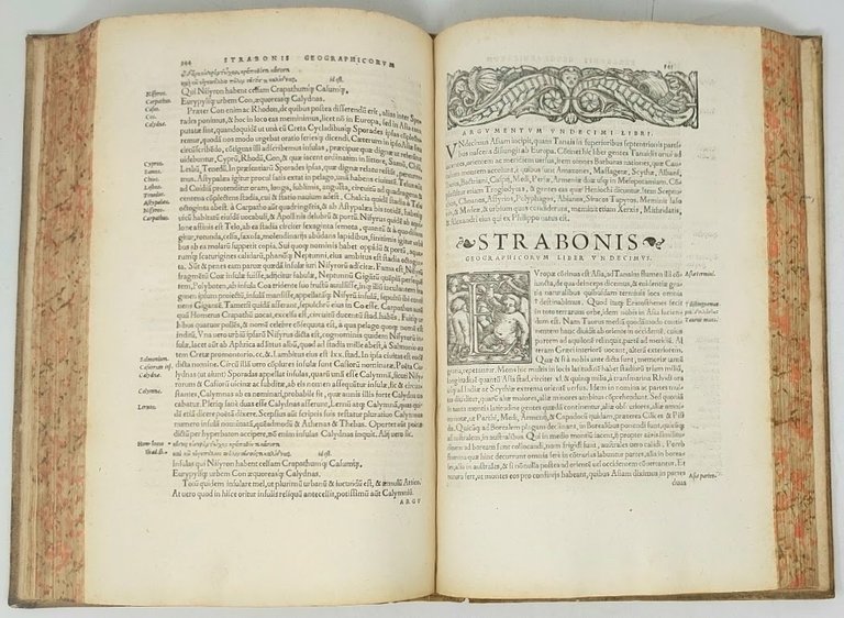 En tibi lector studiose Strabonis Geographicorum Commentarios,