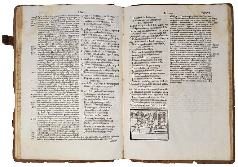 Epigrammata Libri XIIII. Una cum Commentariis Domitii Chalderini et Georgii …