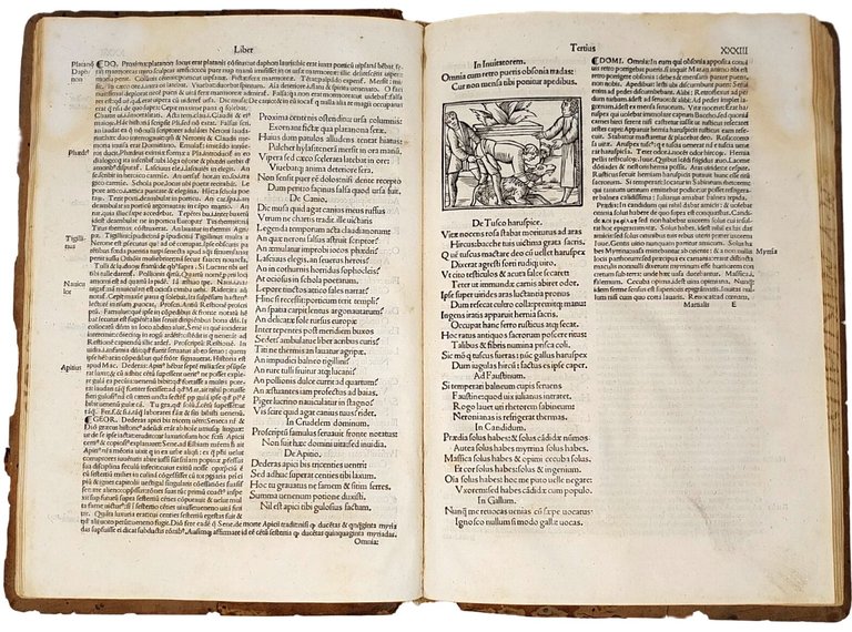 Epigrammata Libri XIIII. Una cum Commentariis Domitii Chalderini et Georgii …