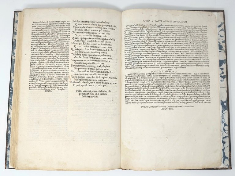 Epistolae Heroides Ovidii cum duobus commentis (Antonius Volscus et Hubertinus …
