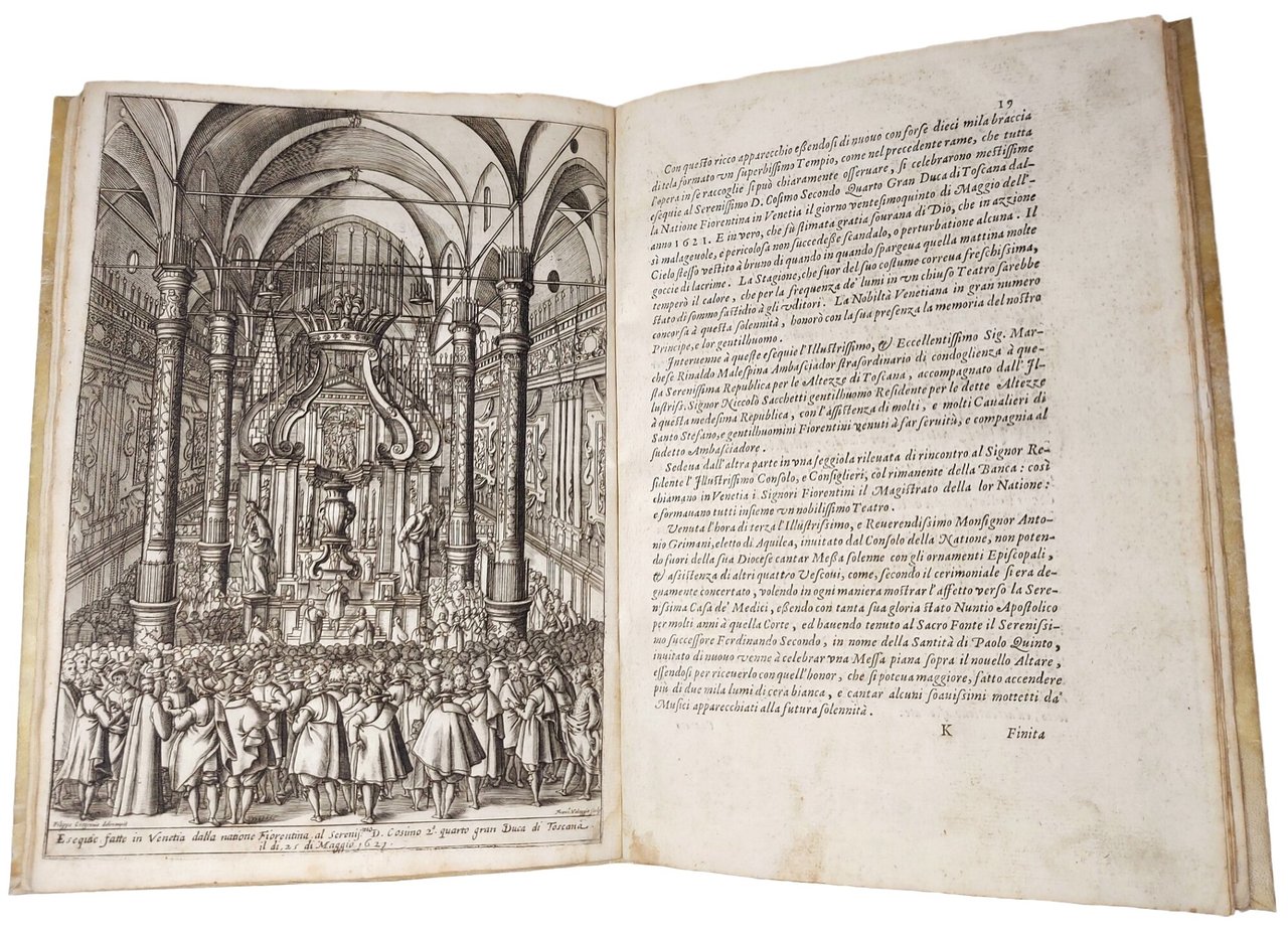 Esequie fatte in Venetia dalla Natione Fiorentina al Ser.mo Cosimo … | Immagine principale