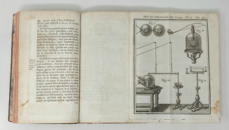 Essai sur l'&amp;Eacute;lectricit&amp;eacute; des Corps. Par l'abb&amp;eacute; Nollet , de …