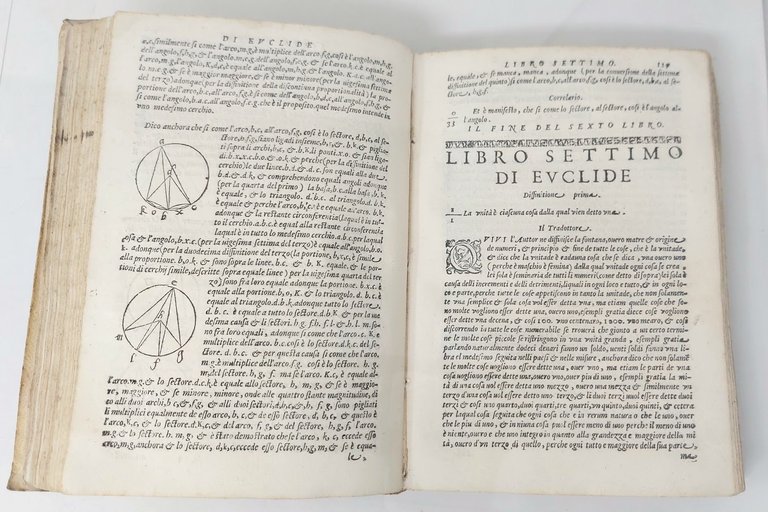 Euclide Megarense acutissimo Philosopho solo introduttore delle Scientie Mathematice. Diligentemente …