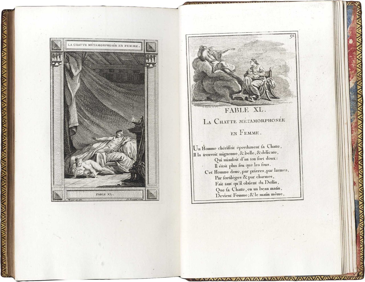 Fables choisies mises en vers. Nouvelle &amp;eacute;dition grav&amp;eacute;e en taille-douce, …