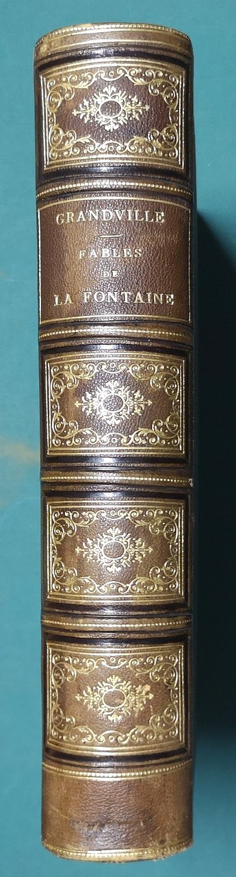 Fables de La Fontaine. Illustrations par Grandville.