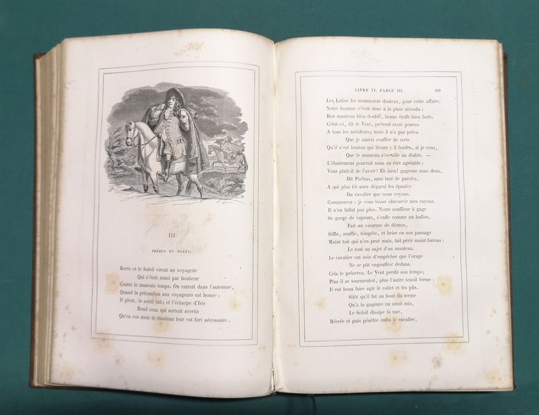 Fables de La Fontaine. Illustrations par Grandville.