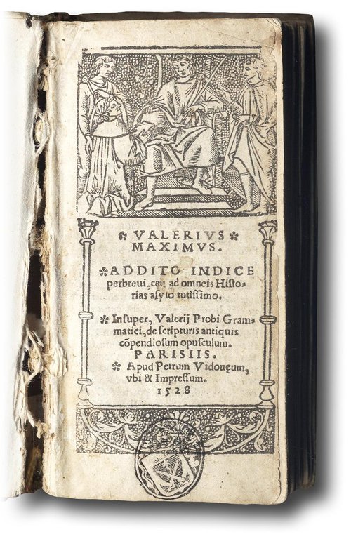 Factorum, ac dictorum memorabilium libri novem.&amp;nbsp;Addito...Valerij Probi Grammatici de scripturis …