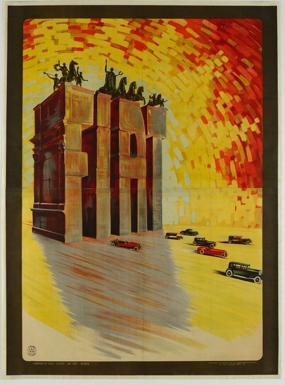 "FIAT". Arco di Trionfo.&amp;nbsp;&amp;nbsp;