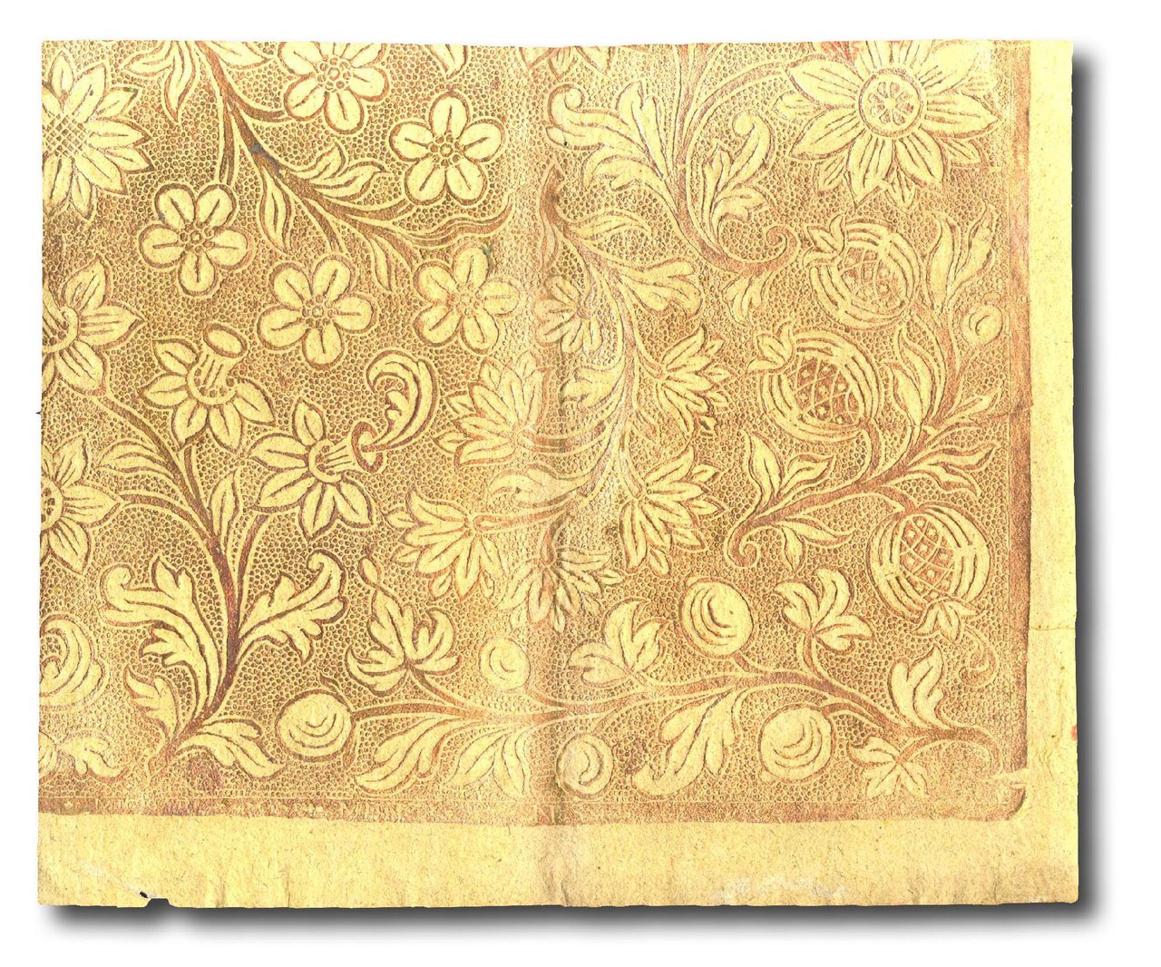 Foglio di carta&amp;nbsp;dorata e goffrata