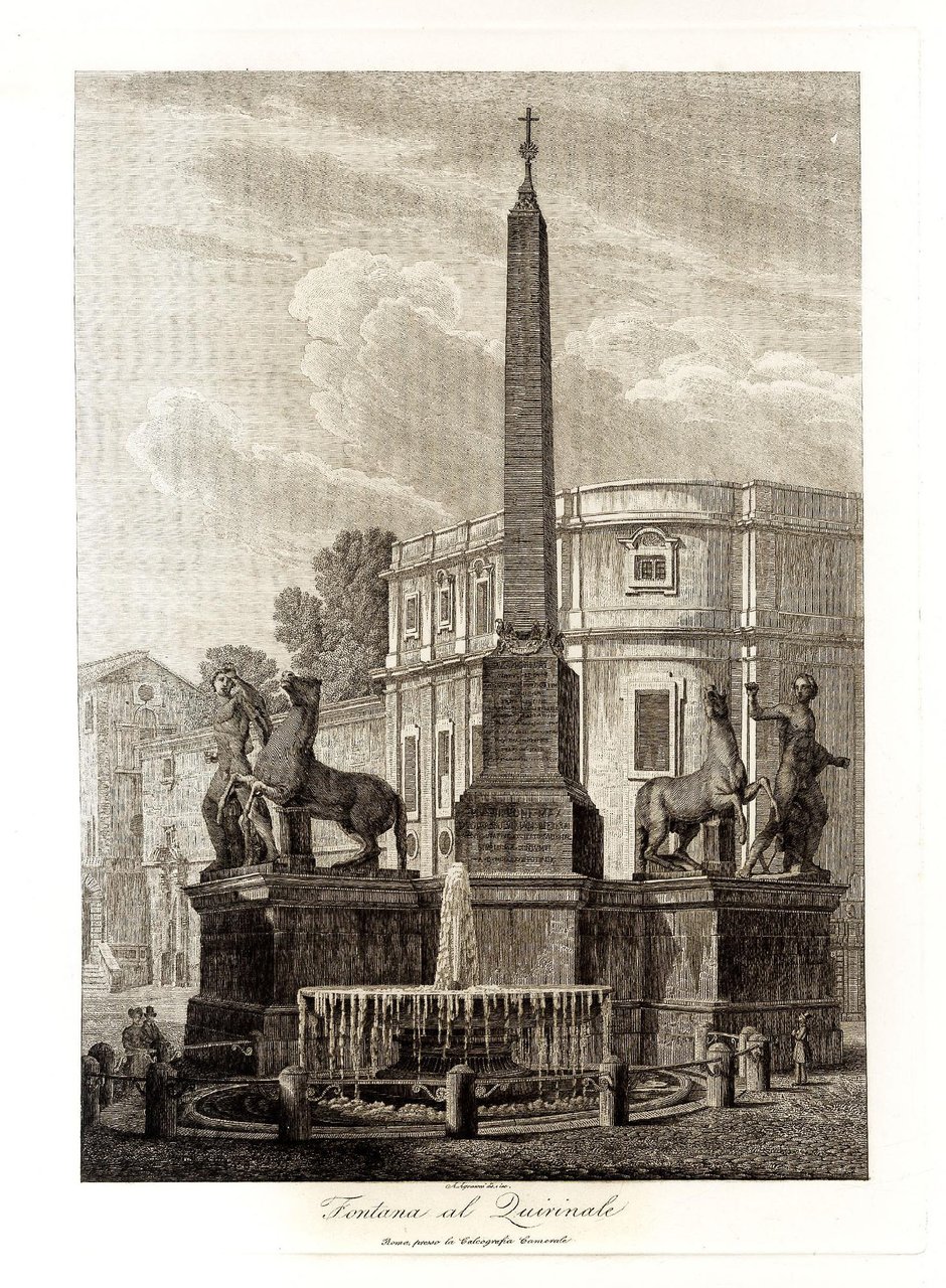 Fontana al Quirinale.