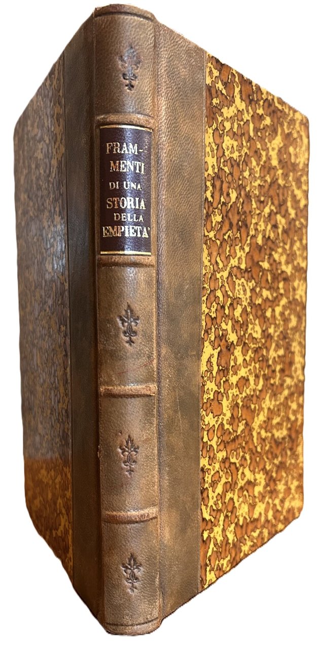 Frammenti di una storia dell'empiet&amp;agrave;.