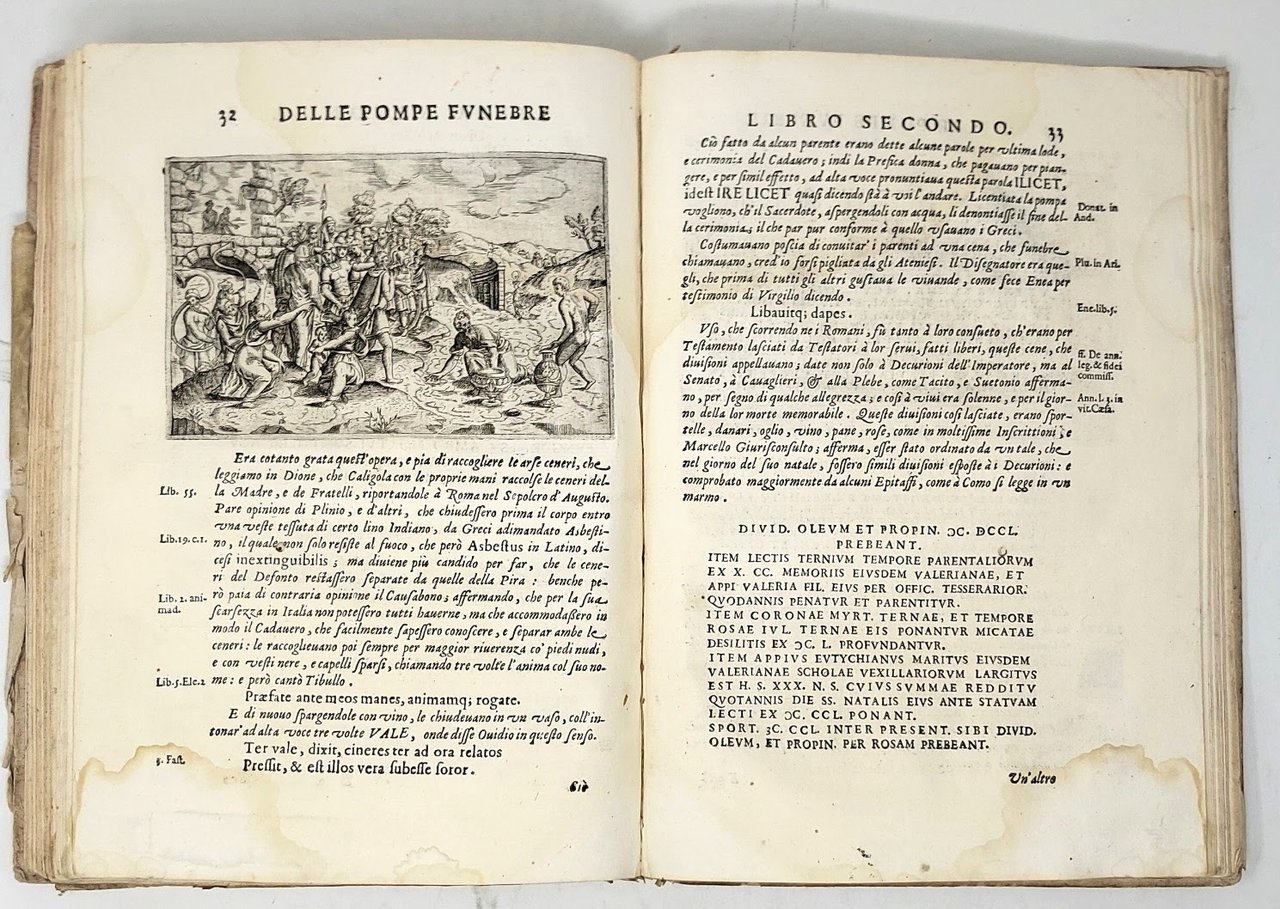 Funerali antichi di diversi popoli, et nationi; (legato con:)  Pompe …