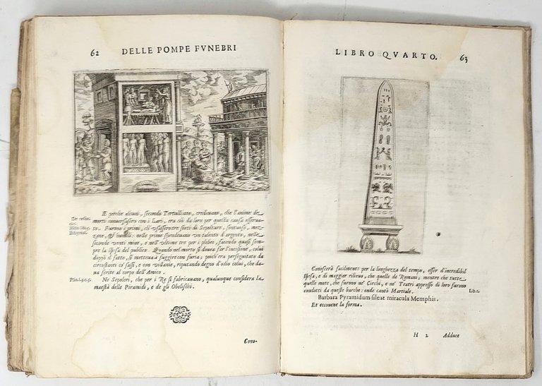 Funerali antichi di diversi popoli, et nationi; (legato con:)  Pompe …
