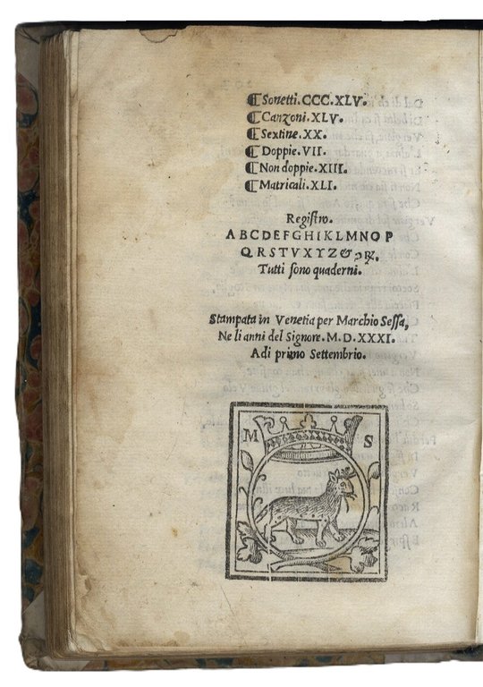 Gelosia del sole opera volgare di Girolamo Britonio di Sicignano | Immagine Gallery 3