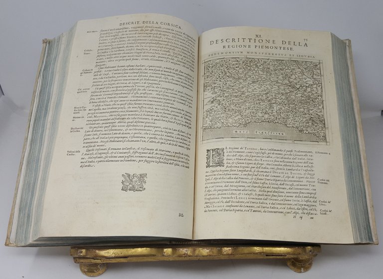 Geografia cio&amp;egrave; Descrittione Universale della Terra partita in due volumi,