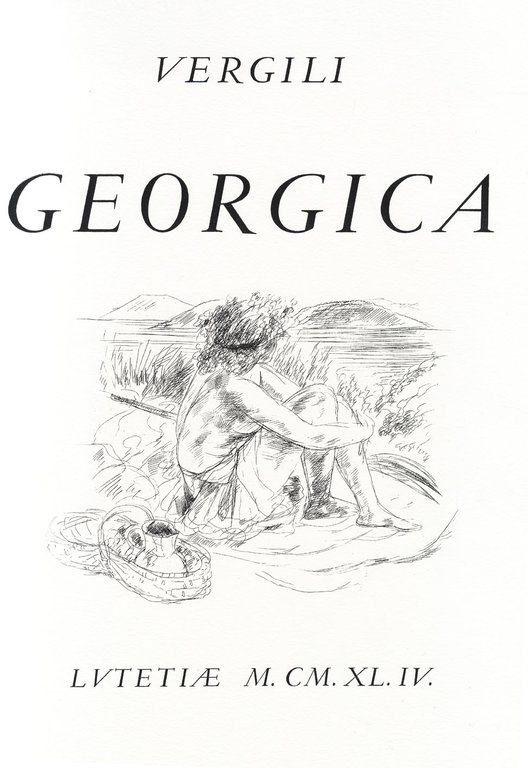 GEORGICA - LES G&amp;Eacute;ORGIQUES Illustr&amp;eacute;es d&amp;rsquo;eaux-fortes par DUNOYER DE SEGONZAC. …