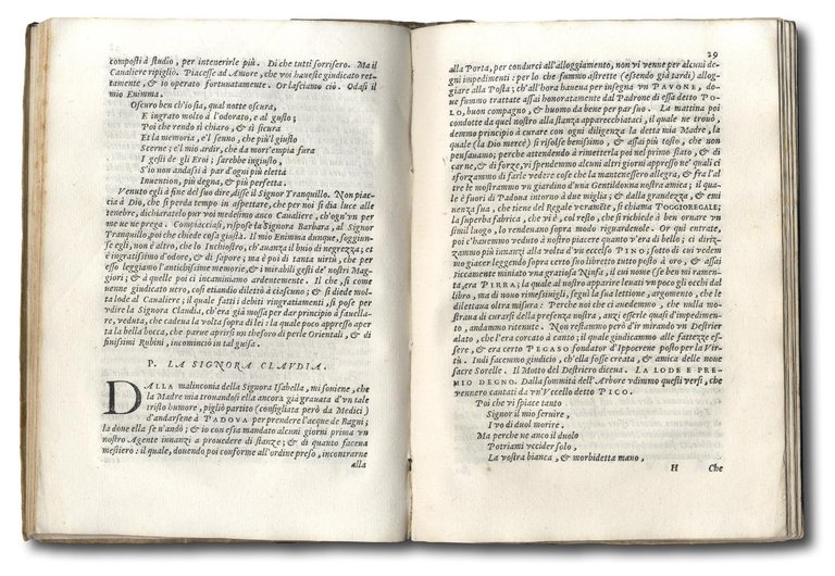 Giuoco Piacevole. D'Ascanio Pipino De Mori da Ceno