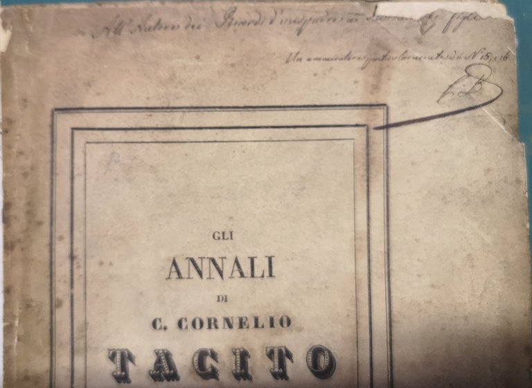 Gli Annali di C. Cornelio Tacito volgarizzati dal C. Cesare …