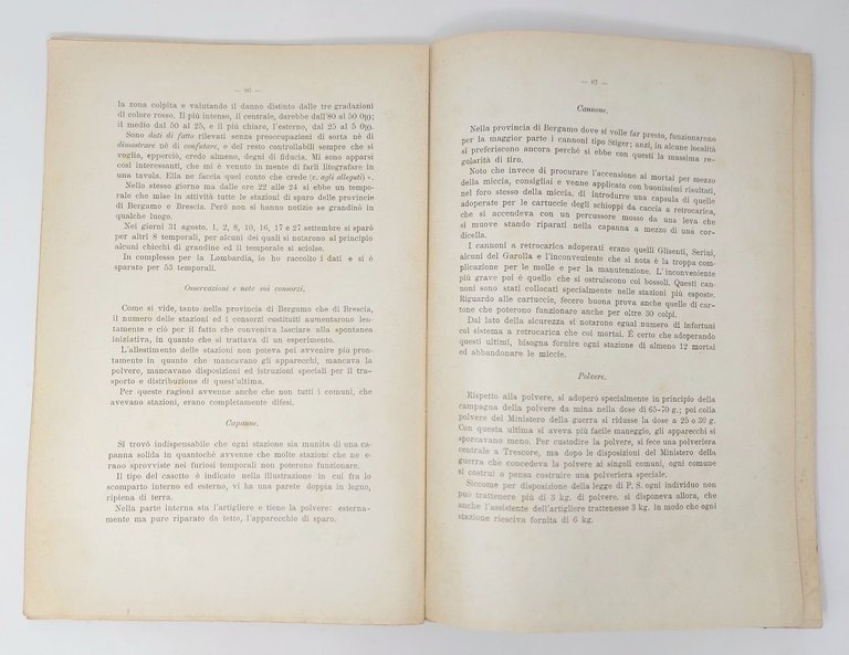 Gli spari contro la grandine.&amp;nbsp;Atti del Primo Congresso dei Consorzi …