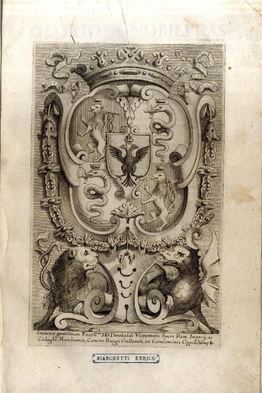 Gloriosa nobilitas illustrissimae familiae Vicecomitum,