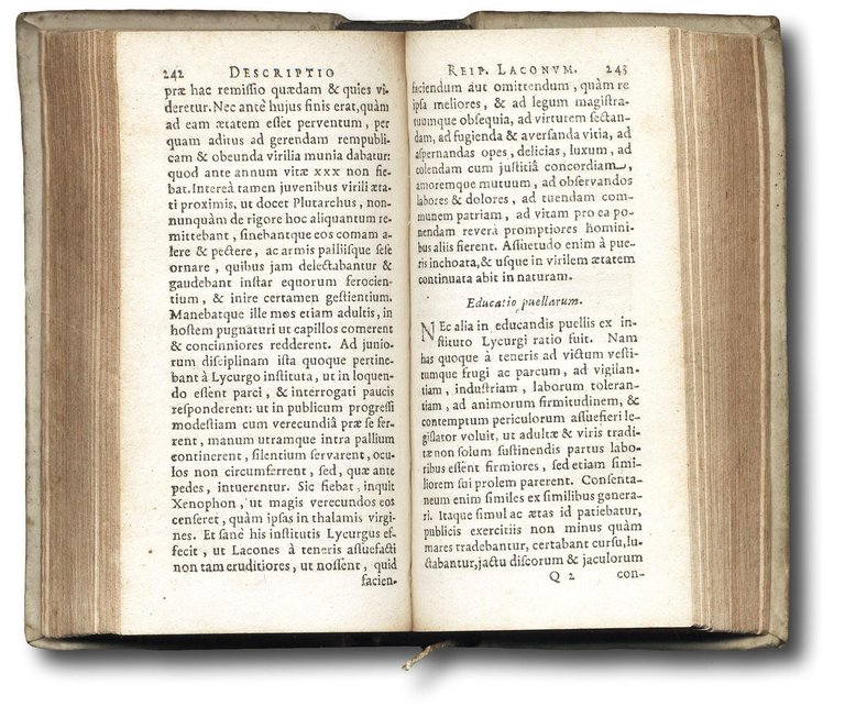 Graecorum Respublicae, ab Ubbone Emmio descriptae. (Solo primo volume).
