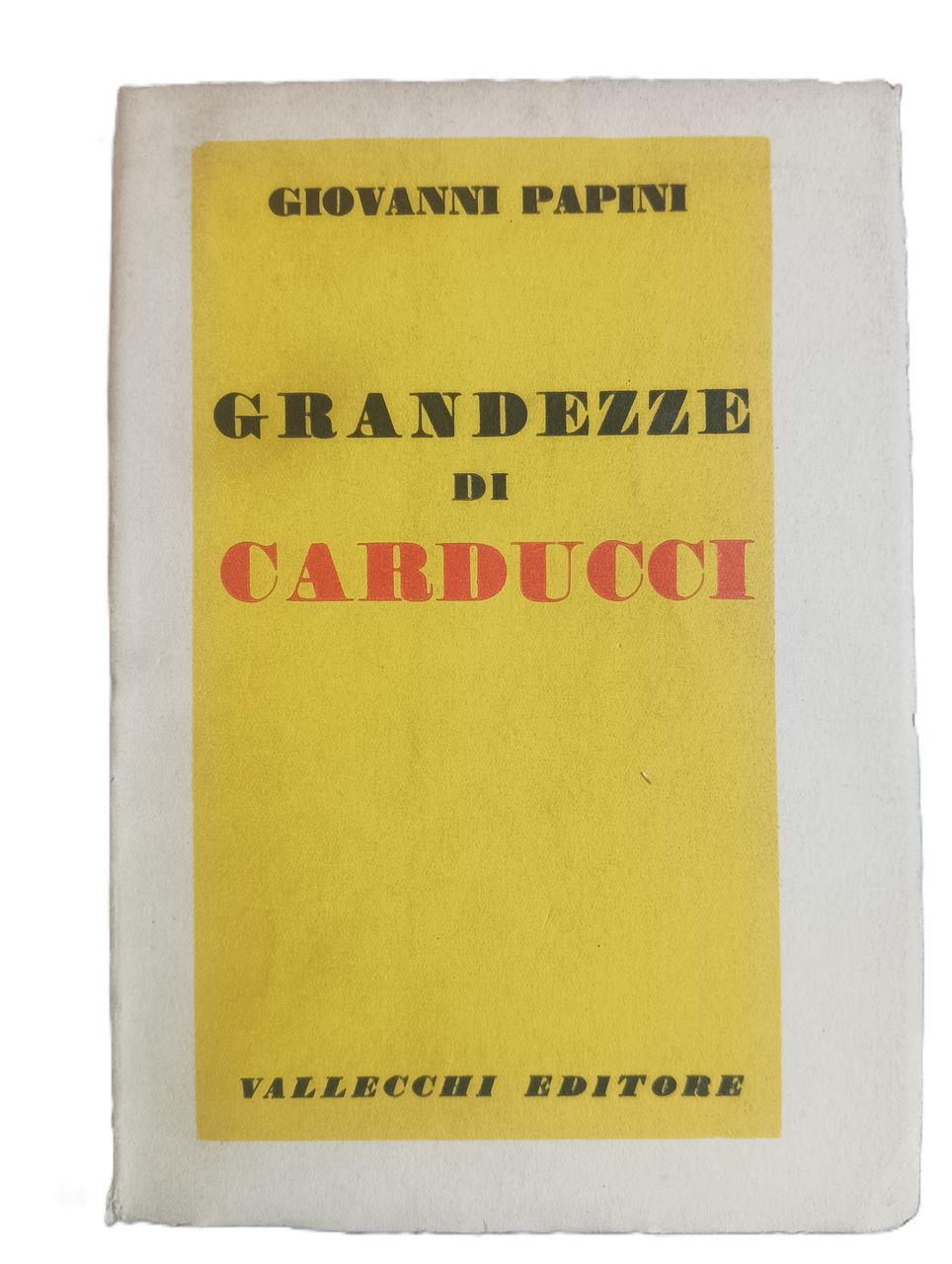 Grandezze di Carducci. | Immagine principale