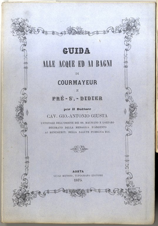 Guida ai Bagni ed alle Acque Minerali solforose, alcaline, iodurate …