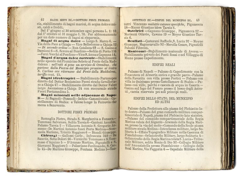 Guida della citta di Napoli e contorni... corretta ed ampliata … | Immagine Gallery 1