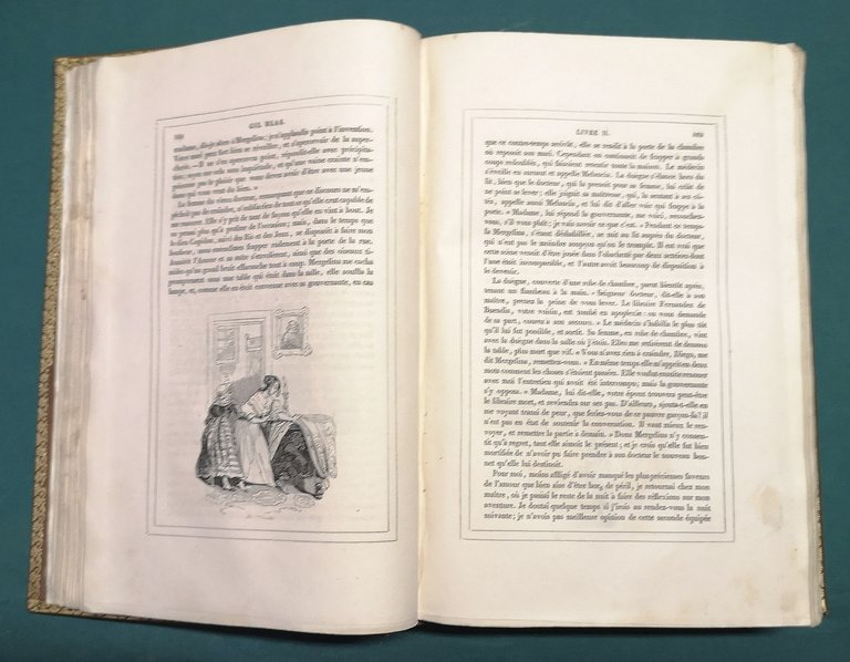 Histoire de Gil Blas de Santillane. Vignettes par Jean Gigoux.