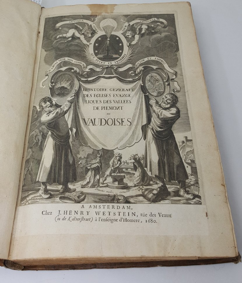 Histoire des Eglises Evangeliques des Vallées de Piémont ou Vaudoises. Divisée …