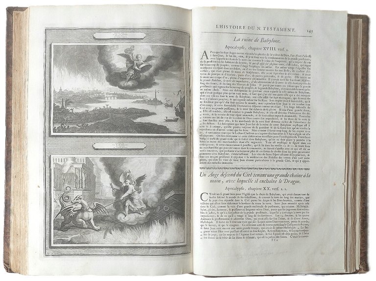 HISTOIRE DU VIEUX ET DU NOUVEAU TESTAMENT (par David Martin), …
