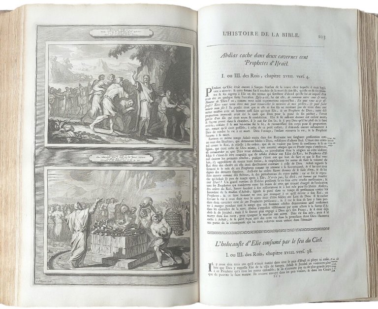 HISTOIRE DU VIEUX ET DU NOUVEAU TESTAMENT (par David Martin), …