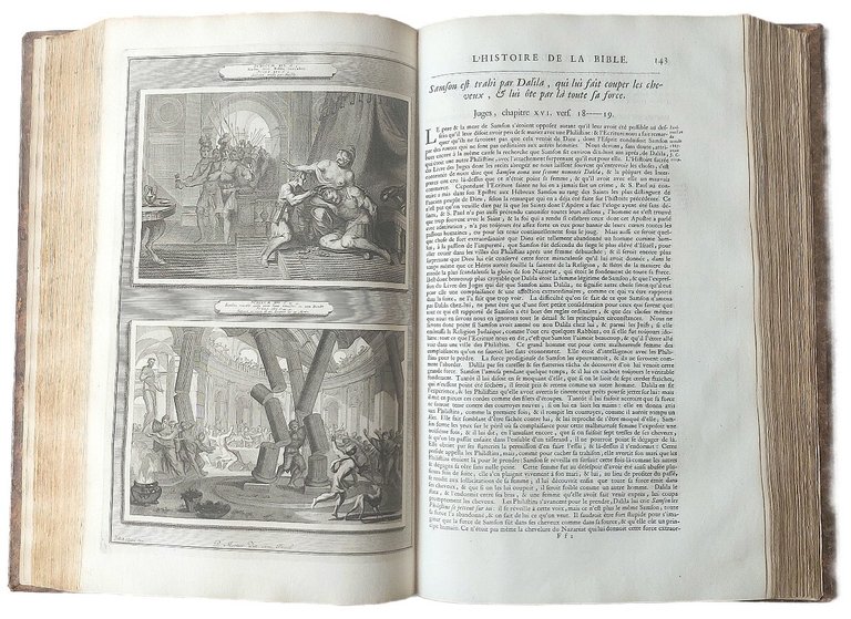HISTOIRE DU VIEUX ET DU NOUVEAU TESTAMENT (par David Martin), …