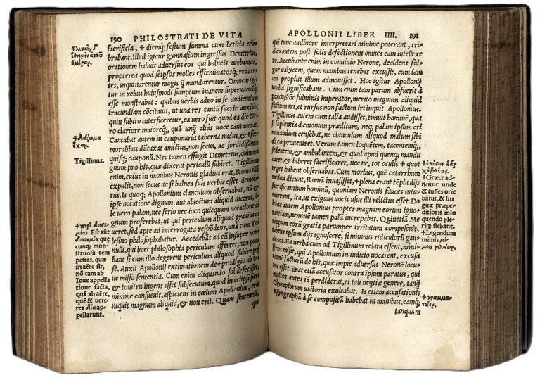 Historiae de Vita Apollonii libri VIII (et alia). A. Rinuccinus …