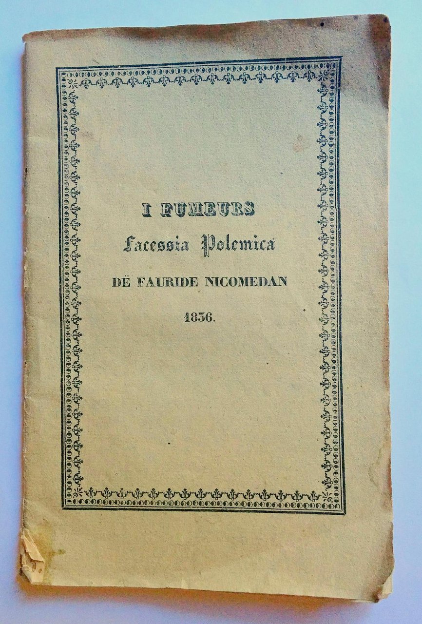 I Fumeurs, facessia polemica dë Fauride Nicomedan fra j'Irrequiet 'l …
