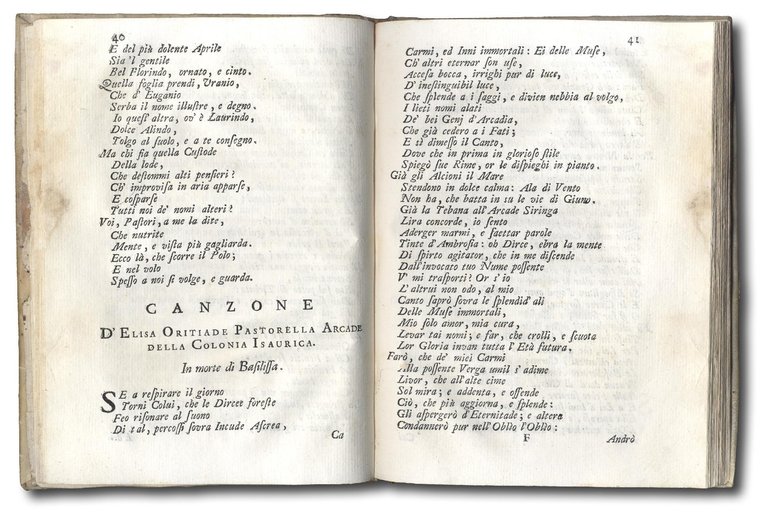 I Giuochi Olimpici celebrati in Arcadia nell'Olimpiade DCXXI. In lode …