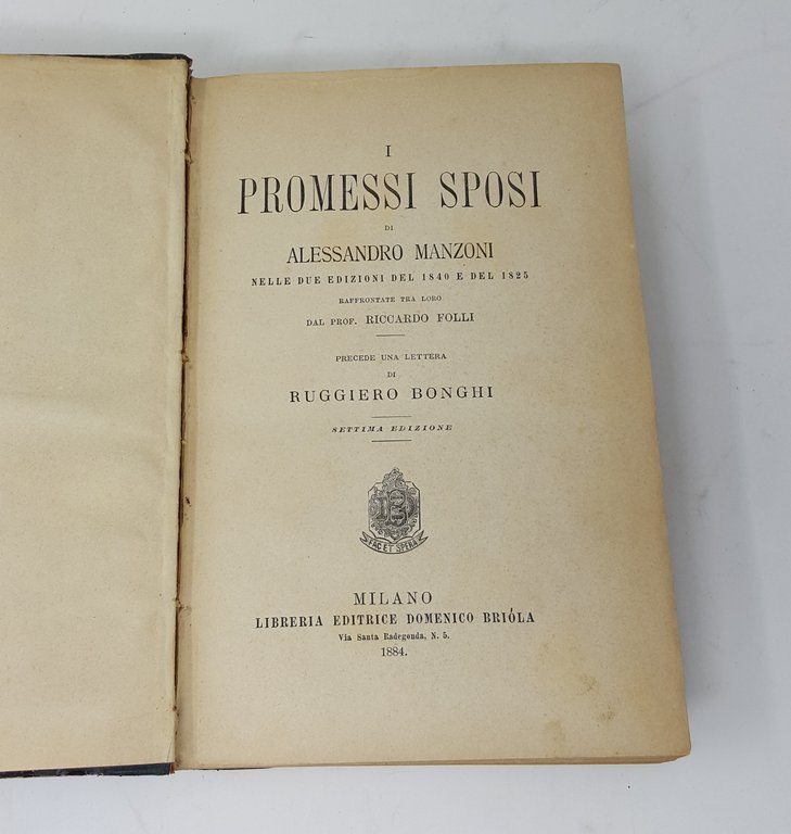 I Promessi Sposi... nelle due edizioni del 1840 e del …