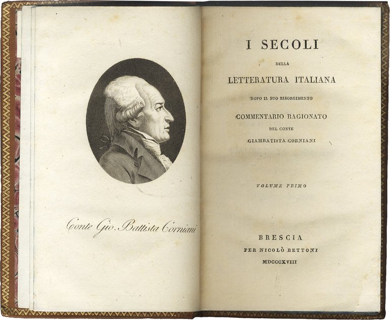 I Secoli della Letteratura Italiana dopo il suo risorgimento. Commentario …