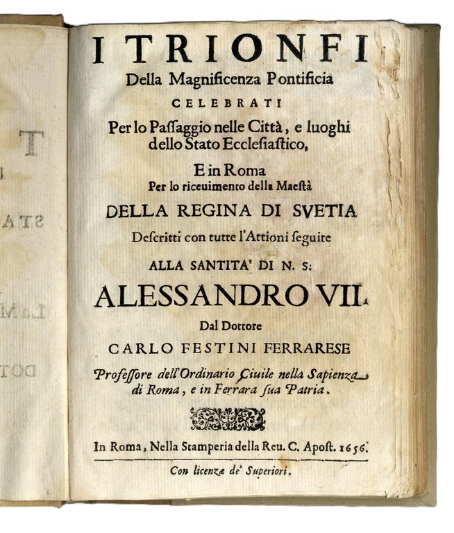 I Trionfi Della Magnificenza Pontificia Celebrati Per lo Passaggio nelle … | Immagine Gallery 2