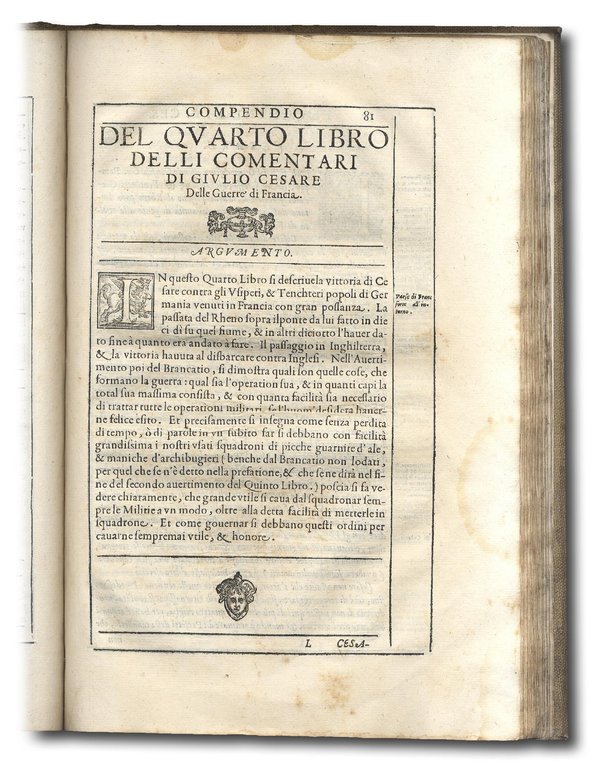 Il Brancatio, della vera Disciplina, et Arte Militare. Sopra i …
