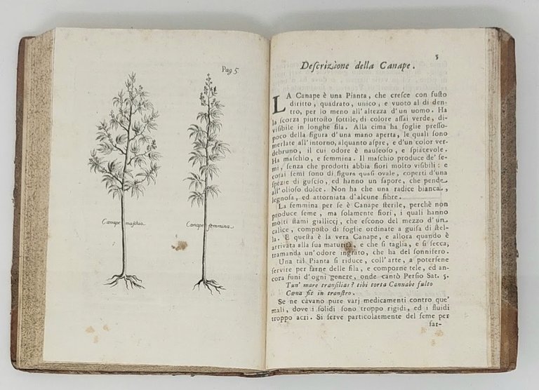 Il canapajo libri VIII con le annotazioni.&amp;nbsp;(Legato con:) Coltivazione delle …