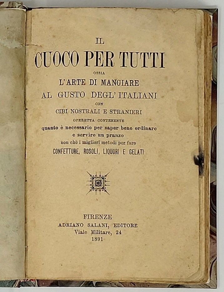 Il cuoco per tutti, ossia l'arte di mangiare al gusto …